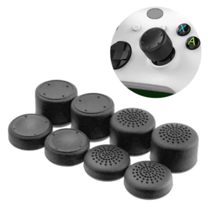 Silicone Thumb Stick Grip Caps (8-Pack)