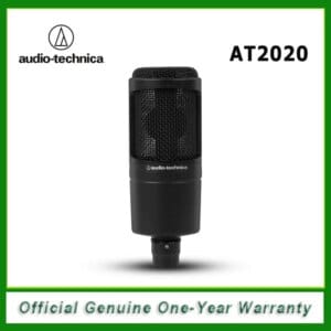 Audio-Technica AT2020 Cardioid Condenser Microphone