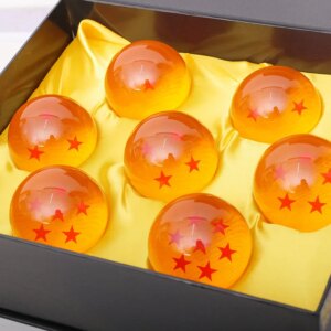 Dragon Ball Z – 7-Piece Crystal Dragon Balls Set (1:1 Scale, 3.5CM)