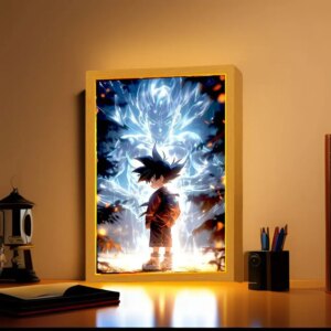 Dragon Ball Z LED Light Painting Frame (Moon Lamp)