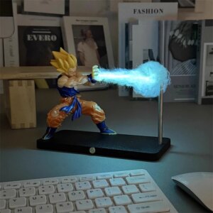 Dragon Ball Z Super Saiyan Son Goku Kamehameha Night Lamp